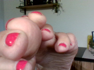 Online livesex met Footfetisch